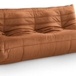 Relax 77.75" Velvet Upholstered Sofa