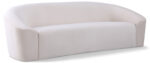 Riley 91" Velvet Upholstered Sofa - Image 6