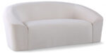 Riley 71" Velvet Upholstered Loveseat - Image 6