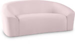 Riley 71" Velvet Upholstered Loveseat - Image 7