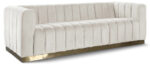 Marlon 86.5" Velvet Upholstered Sofa - Image 6