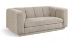 Modari 70.25" Fabric Upholstered Loveseat