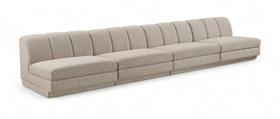 56888.jpg Modari 160" Fabric Upholstered 4pc. Armless Modular Sofa - Image 1