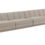 Modari 273.5" Fabric Upholstered 5pc. Modular Sofa