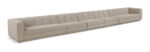 Modari 273.5" Fabric Upholstered 5pc. Modular Sofa