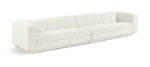 Modari 153.5" Fabric Upholstered 2pc. Modular Sofa - Image 2