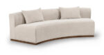 Avanti 104" Chenille Fabric Upholstered Sofa