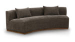 Avanti 104" Chenille Fabric Upholstered Sofa - Image 3
