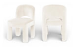 Celine Velvet Performance Fabric Upholstered Dining Chair - Image 4