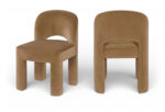 Celine Velvet Performance Fabric Upholstered Dining Chair - Image 7