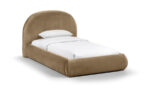Celine Velvet Upholstered Twin Bed