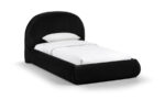 Celine Velvet Upholstered Twin Bed - Image 2