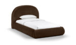 Celine Velvet Upholstered Twin Bed - Image 3