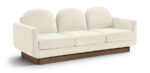 Diviento 89" Velvet Performance Fabric Upholstered Sofa - Image 3