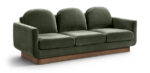 Diviento 89" Velvet Performance Fabric Upholstered Sofa - Image 2
