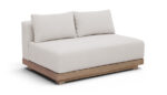 Solace 55" Olefin Performance Fabric Outdoor Patio Loveseat - Image 3