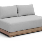 Solace 55" Olefin Performance Fabric Outdoor Patio Loveseat