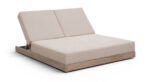 Solace Olefin Performance Fabric Outdoor Patio Double Chaise Lounge - Image 2