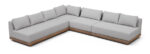 Solace 170.25" Olefin Performance Fabric 4pc. Modular Sectional