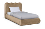 Tempo Velvet Upholstered Twin Bed - Image 5