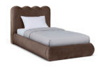 Tempo Velvet Upholstered Twin Bed - Image 2