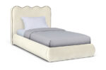 Tempo Velvet Upholstered Twin Bed