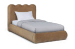 Tempo Velvet Upholstered Twin Bed - Image 4