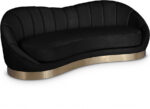 Shelly 91.5" Velvet Upholstered Sofa