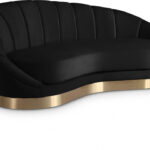 Shelly Velvet Upholstered Chaise