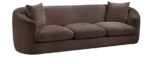 Penelope 92.5" Chenille Fabric Upholstered Sofa - Image 17