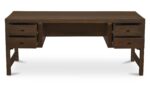 Windsor Desk Dark Brown - Image 3