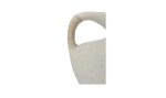 Vila 9.5In Sculptural Vessel Cream White - Image 7