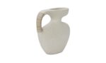 Vila 9.5In Sculptural Vessel Cream White - Image 5