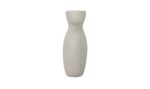 Vila 9.5In Sculptural Vessel Cream White - Image 4