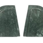 Zane Marble Bookends-Set Of 2