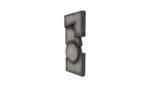 Teo Wall Sculpture Charcoal - Image 5