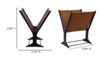 Ziff Magazine Holder Light Brown - Image 5