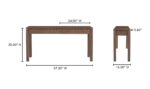 Wiley Console Table Vintage Brown - Image 13