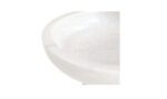 Palermo Pedestal Bowl White Marble - Image 4