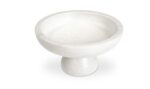 Palermo Pedestal Bowl White Marble - Image 3